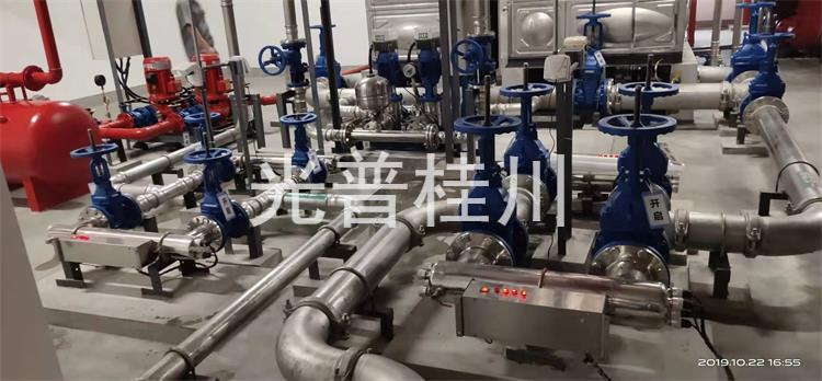 过流式紫外线消毒器安装案例